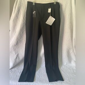 Joseph Mens Dress Pants Euro‎ Sz 38 Has 35" Waist Black NWT